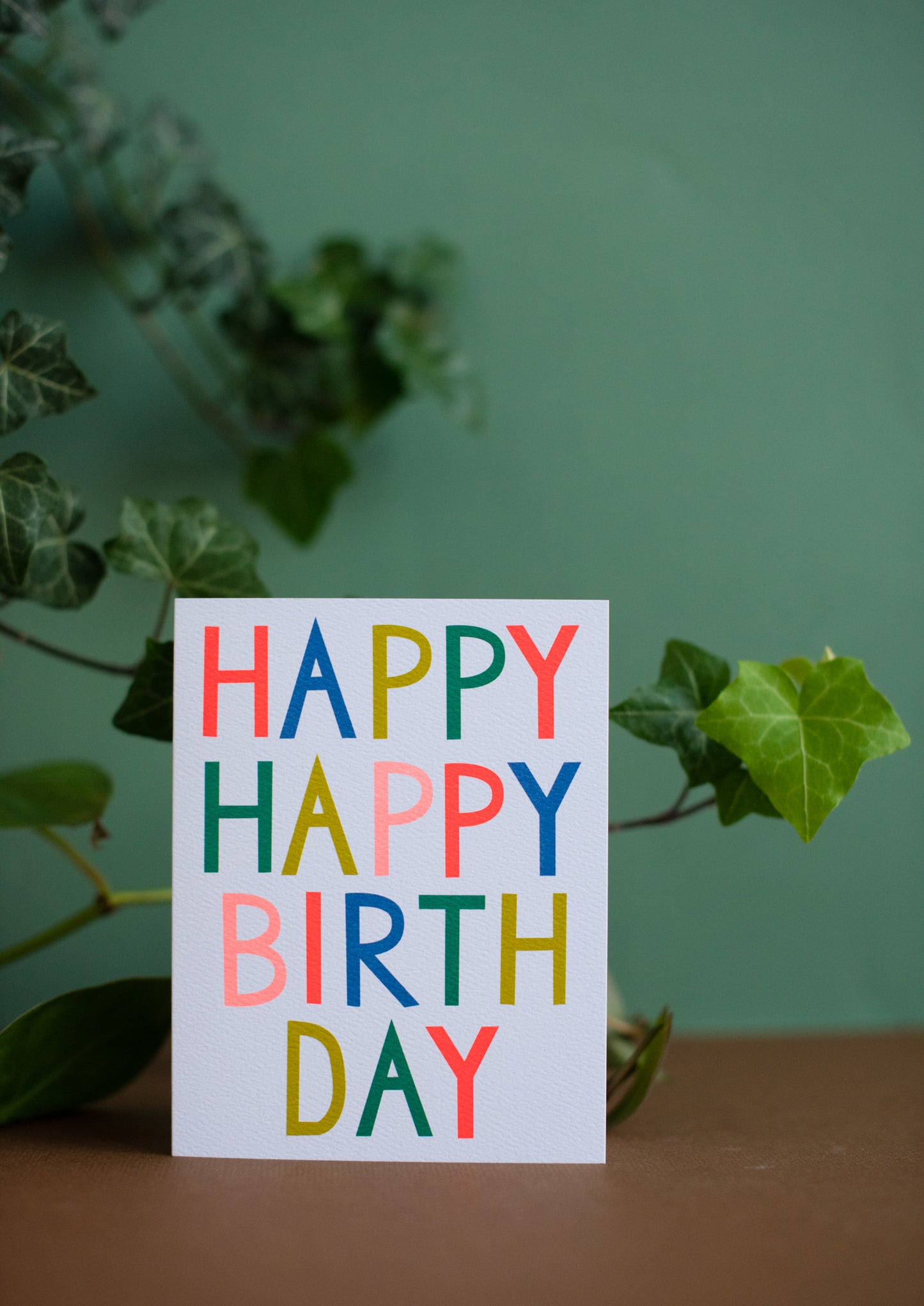 Card : Happy Happy Birthday
