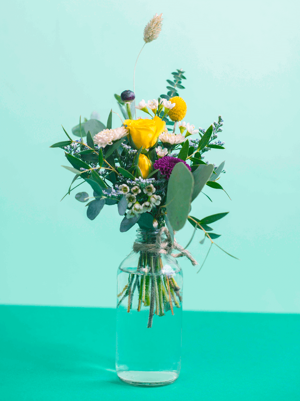 Everyday Fresh Floral Posy Jar