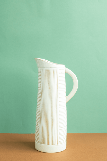 Pitcher: Textured Cream