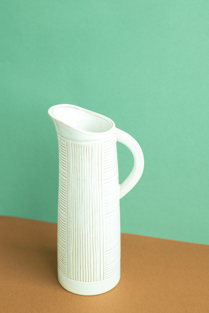 Pitcher: Textured Cream