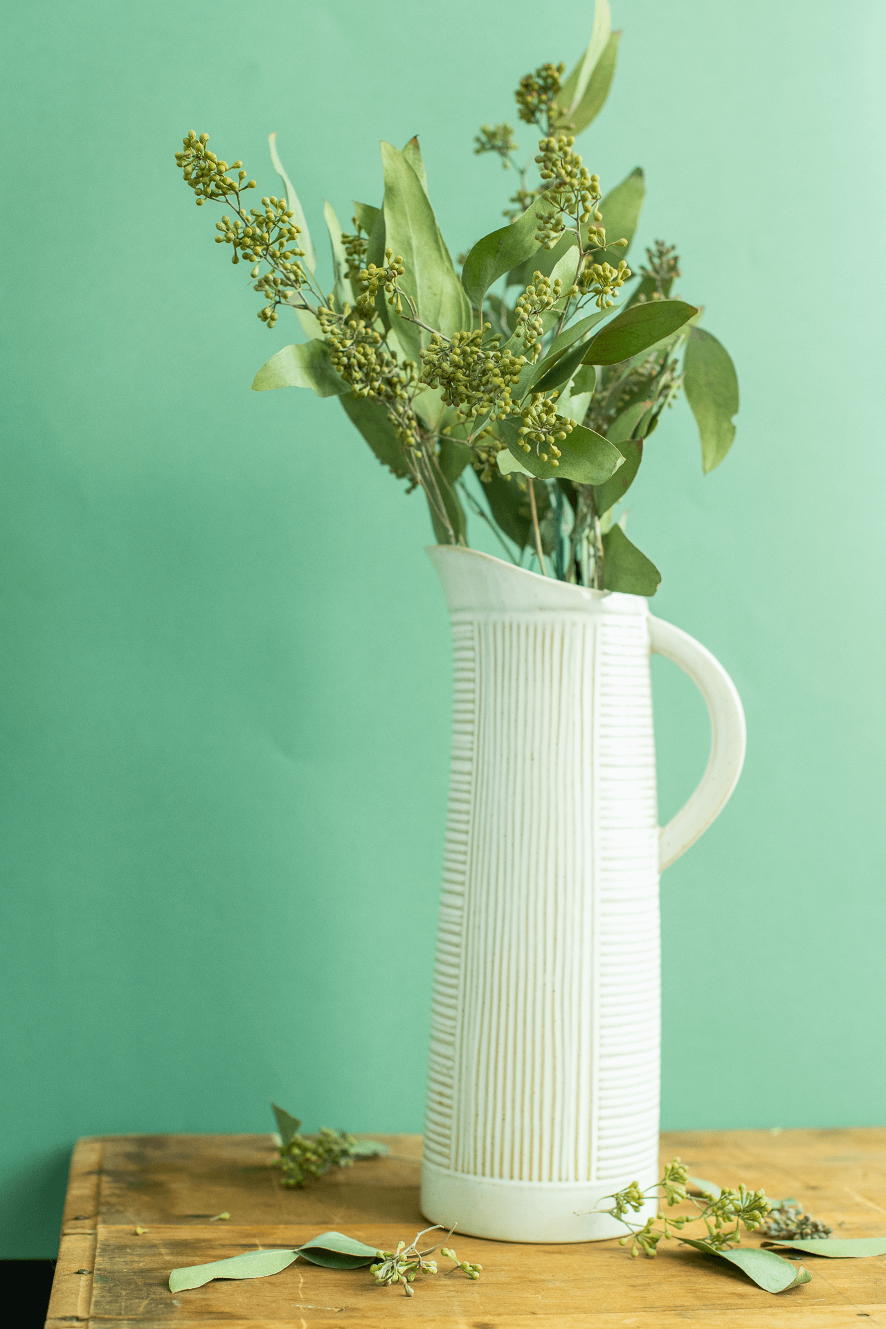 Pitcher: Textured Cream