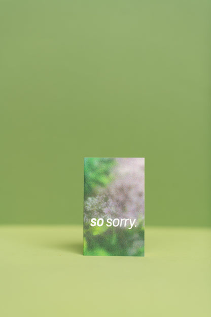 Plant Merch : Floral Mini Cards