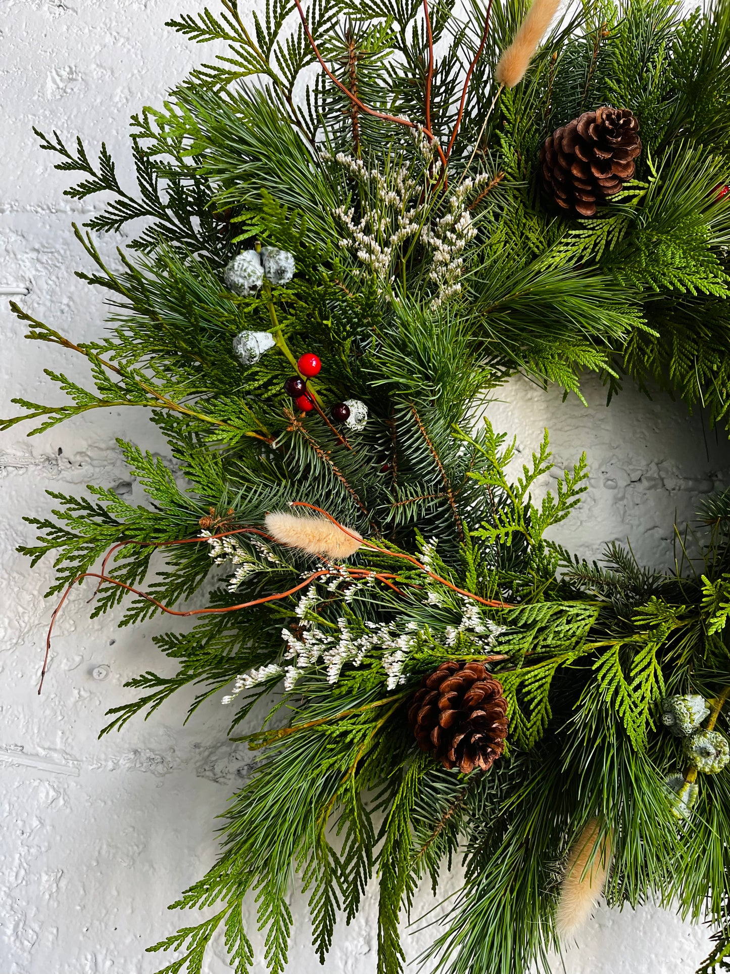 Full Holiday Wreath Workshop