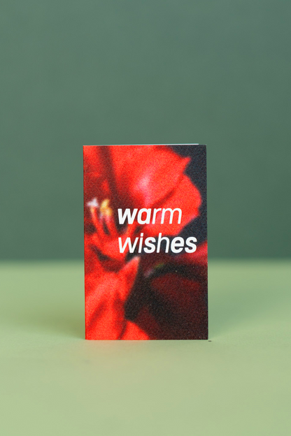 Plant Merch : Floral Mini Blur Cards : Holiday
