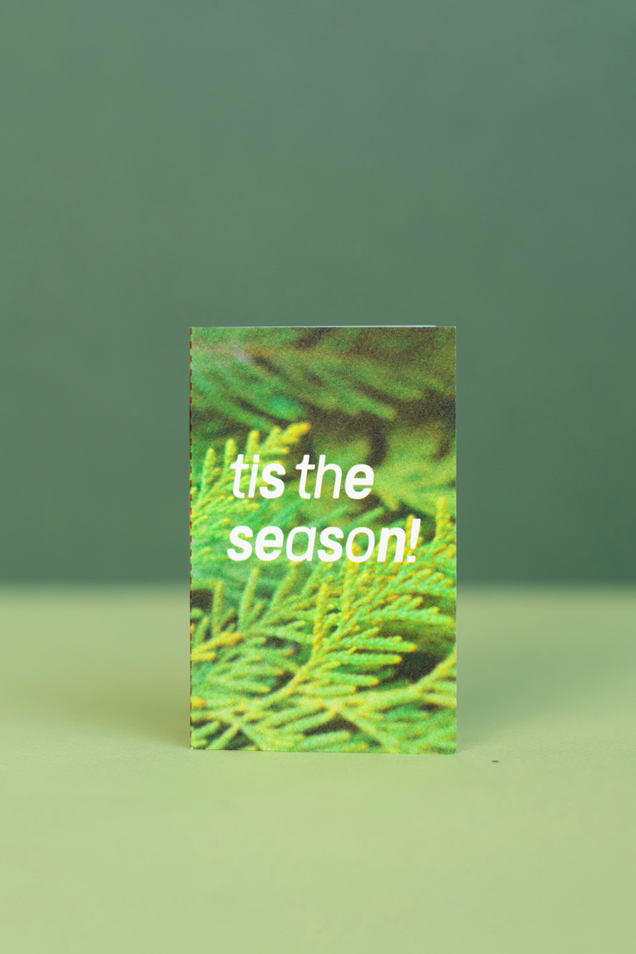 Plant Merch : Floral Mini Blur Cards : Holiday