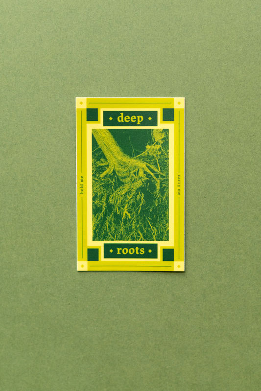 Plant Merch : Sticker : Deep Roots