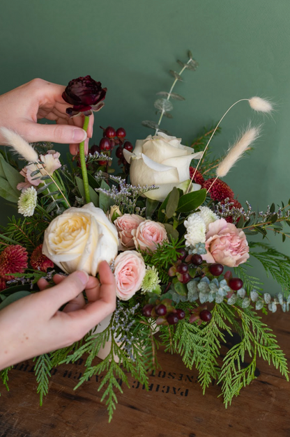Holiday Floral Centrepiece Arranging Workshop