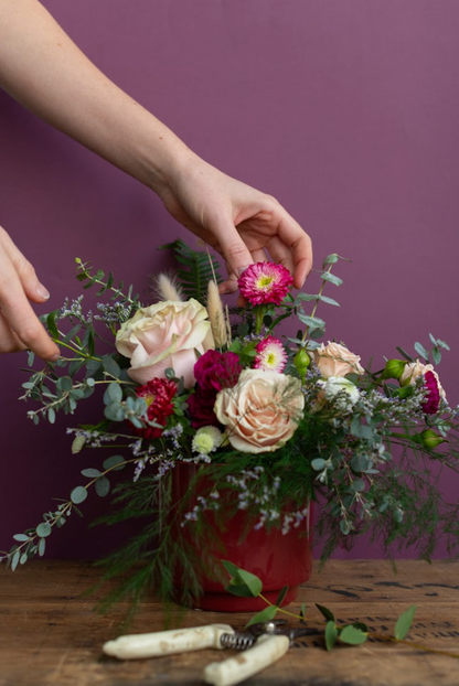Valentine's Day Floral Arranging Workshop (Adults Only)