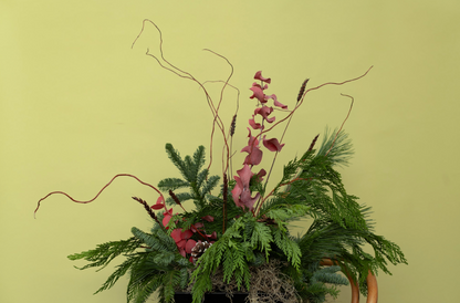 Seasonal Outdoor Winter Planter